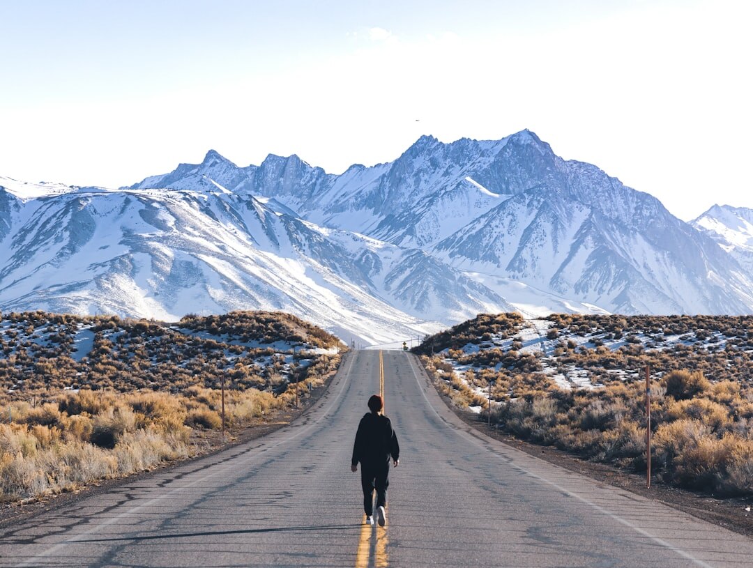 person starting personal growth journey