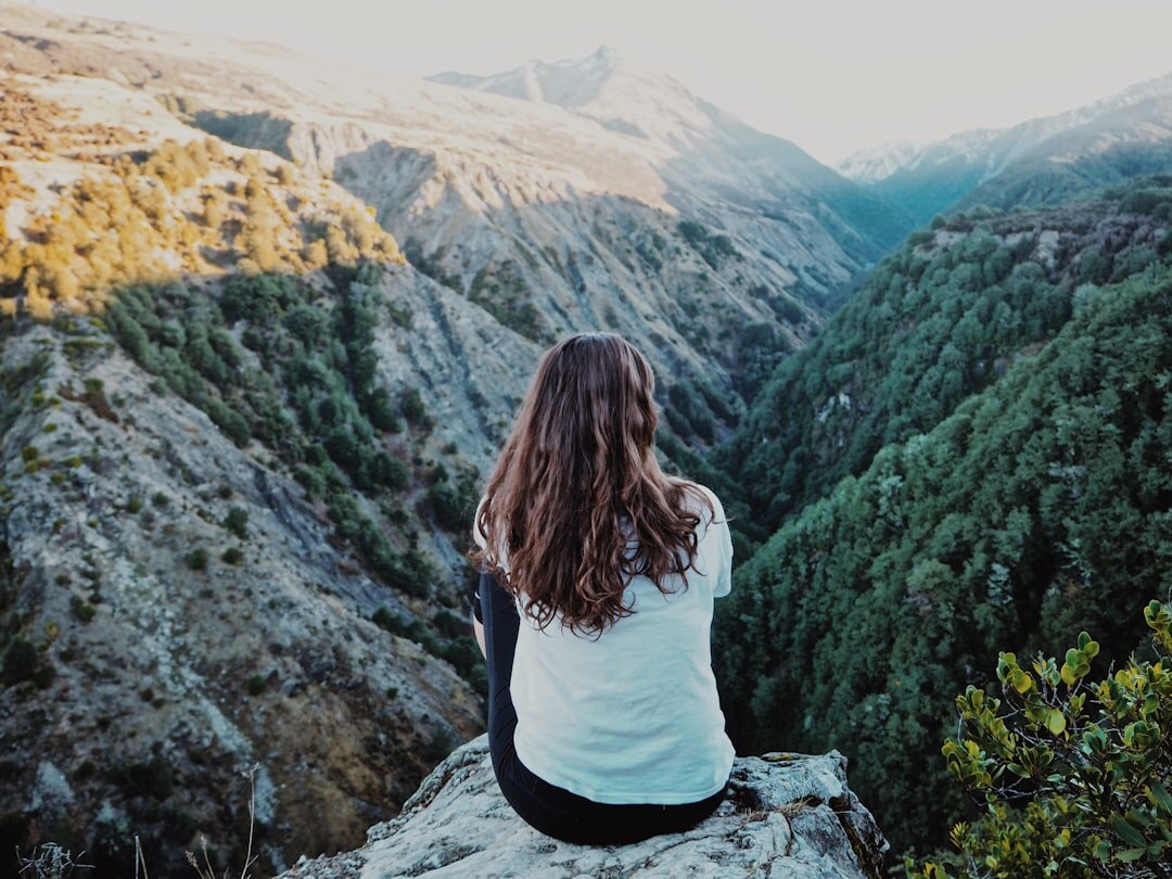person reflecting on life journey